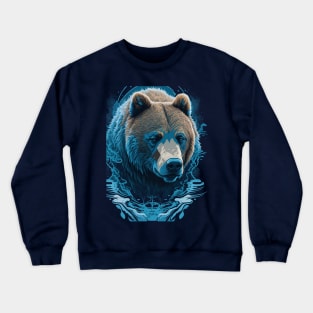 Grizzly bear Crewneck Sweatshirt